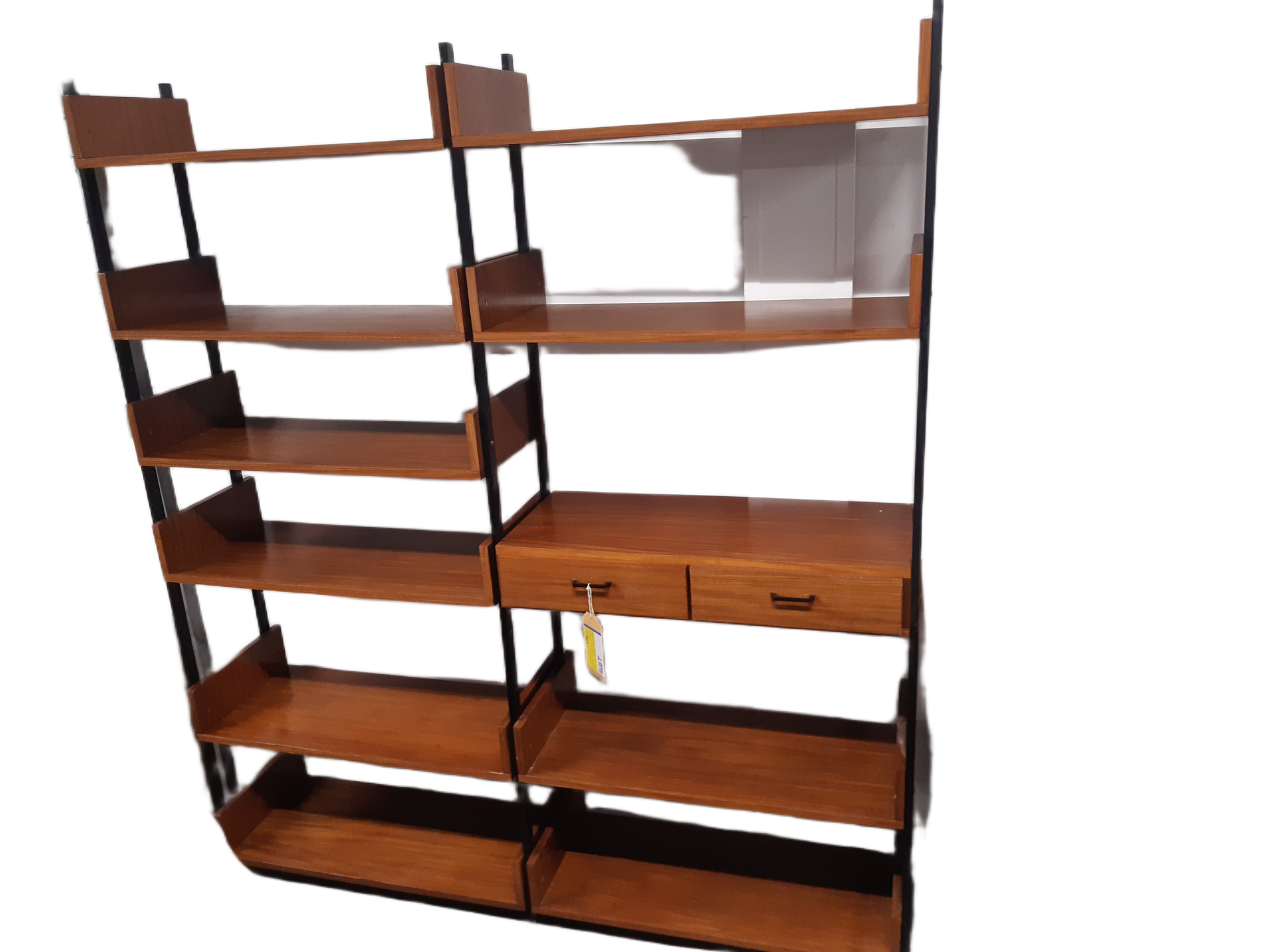 Deens Vintage Mid century Retro Simpla Lux wandmeubel
