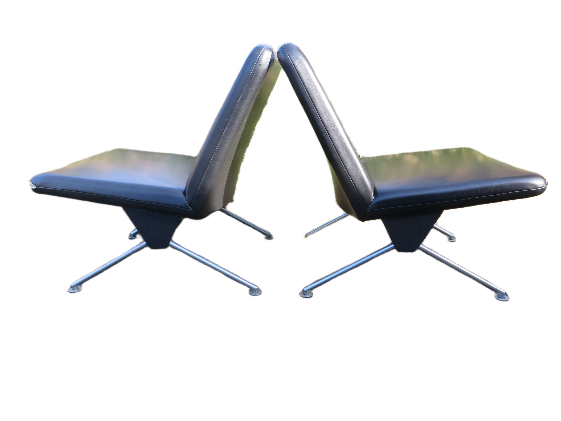 Drie originele A.R. Cordemeyer 1431 ‘K1’ fauteuils voor Gispen