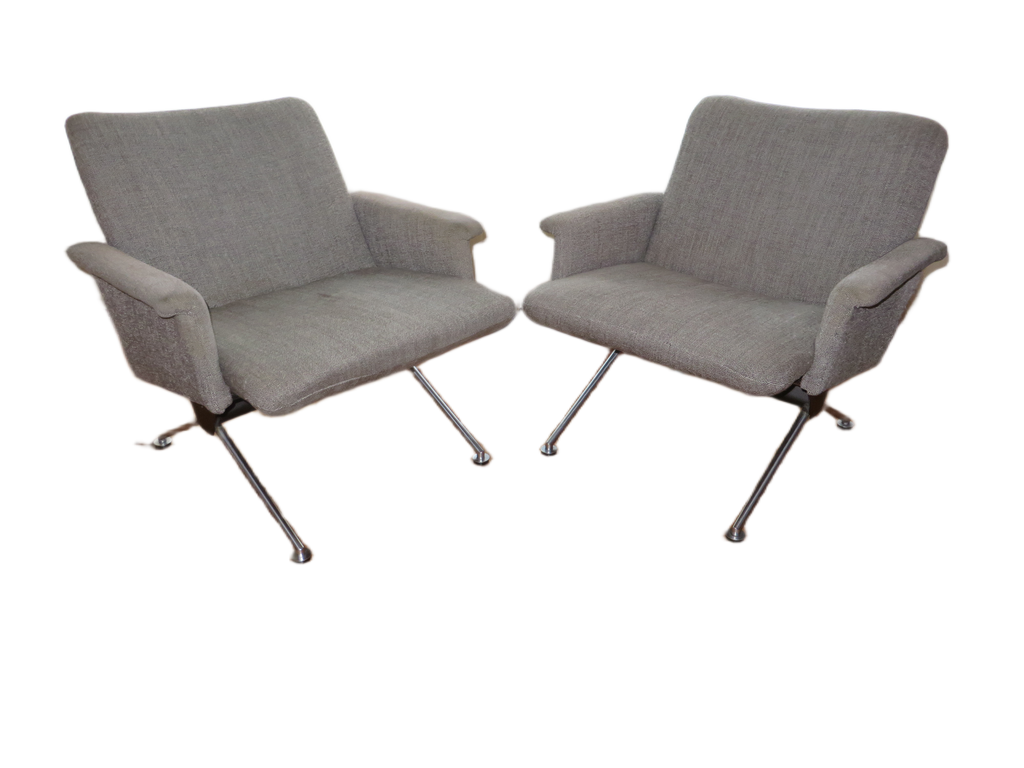 2 Gispen model 1432 fauteuils