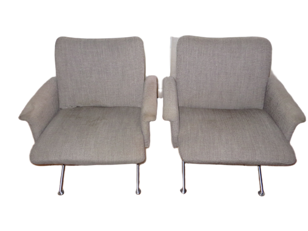 2 Gispen model 1432 fauteuils