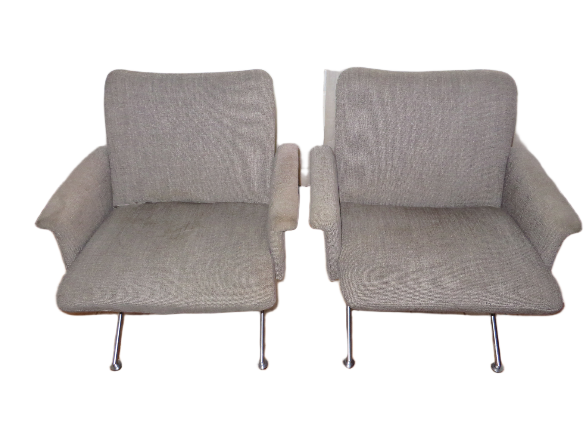 2 Gispen model 1432 fauteuils