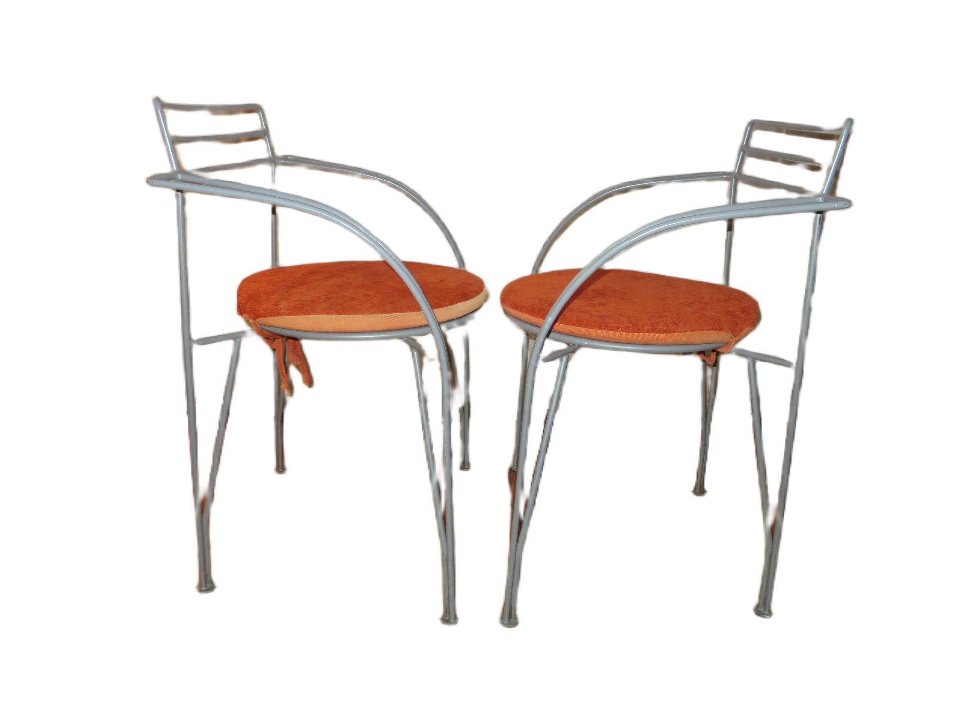 Vintage silver moon stoelen van Pascal Mourgue voor Fermob