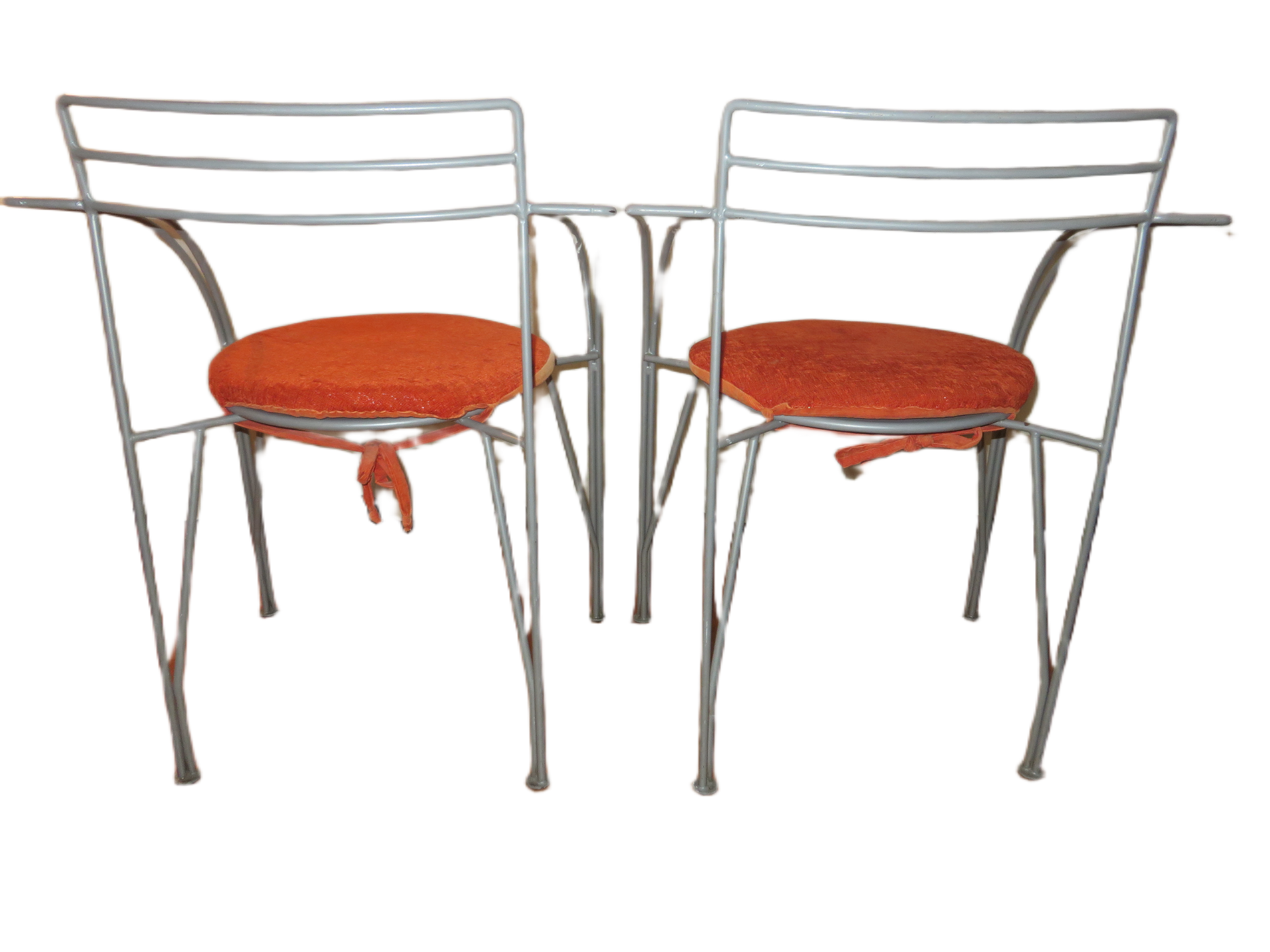 Vintage silver moon stoelen van Pascal Mourgue voor Fermob