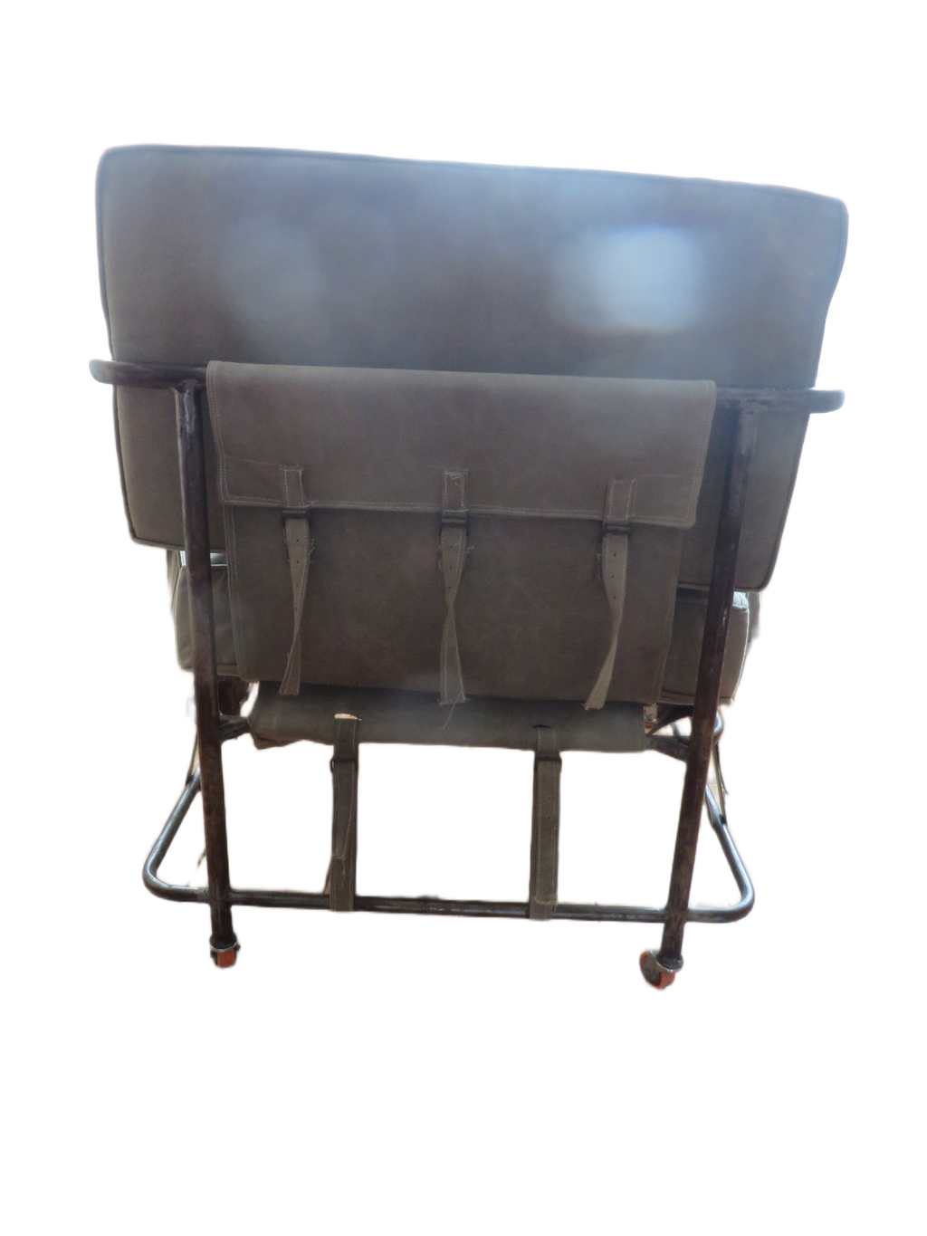 Vintage Darwin militaire canvas fauteuil