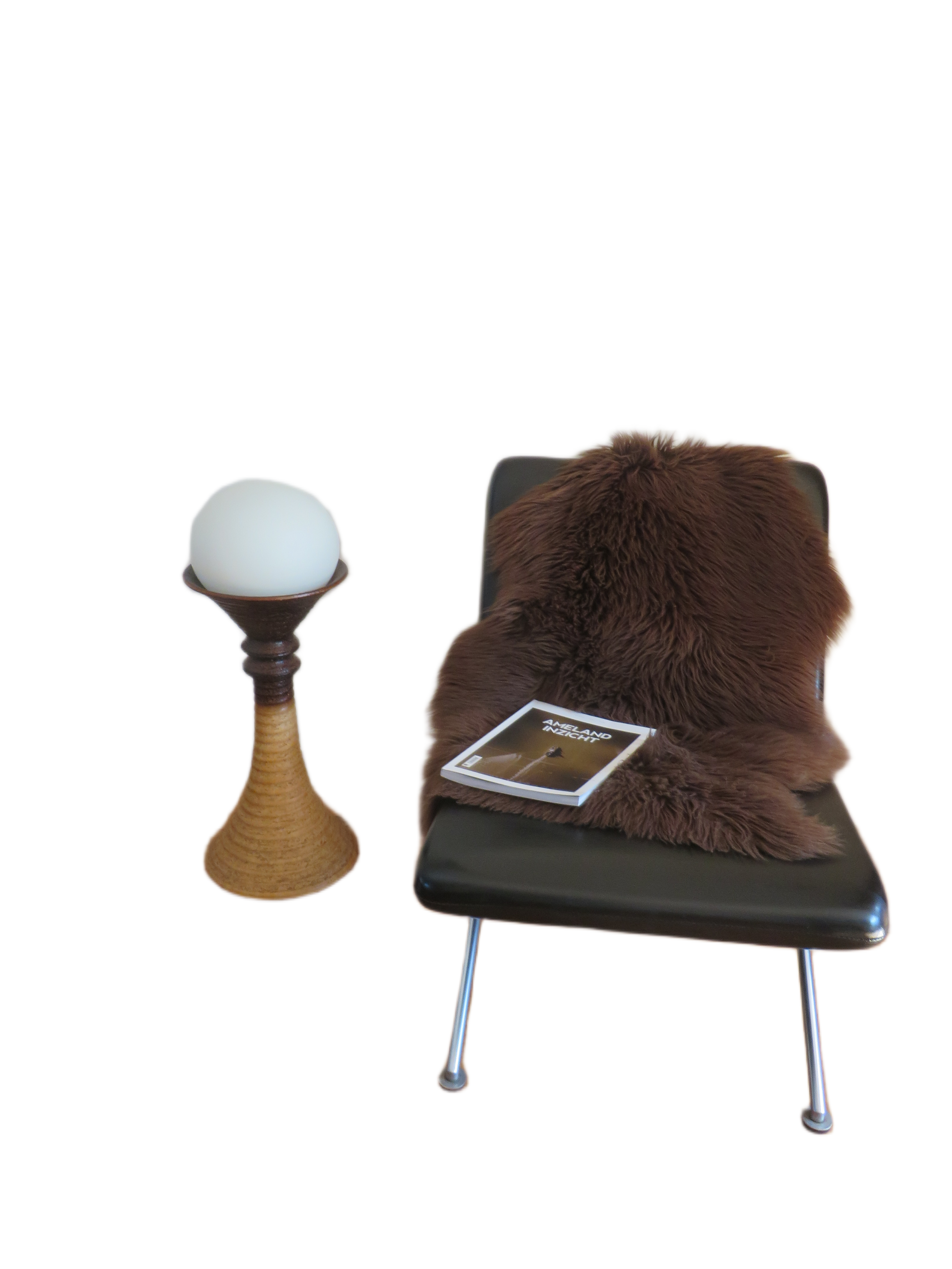 Keramieke Vloerlamp Doria Leuchten jaren 70