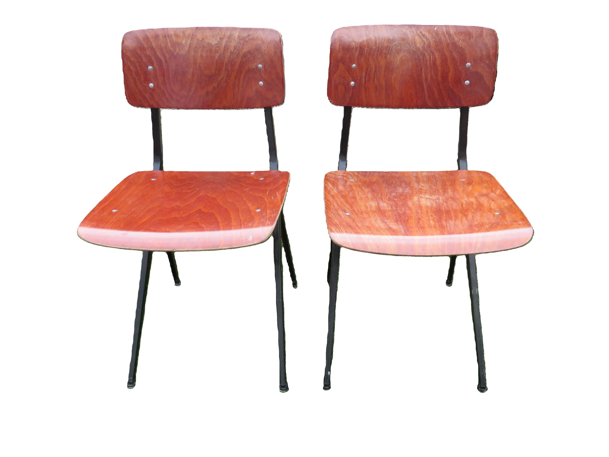 Industriele schoolstoelen Ynske Kooistra voor Marko 1960