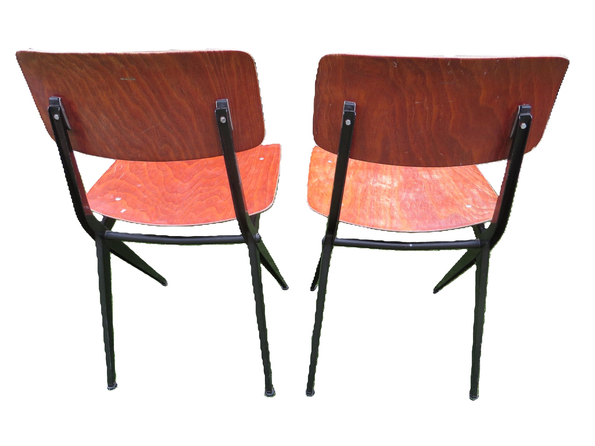 Industriele schoolstoelen Ynske Kooistra voor Marko 1960