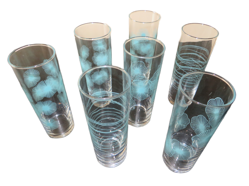 Ikea Vintage Atomic Starbust glazen