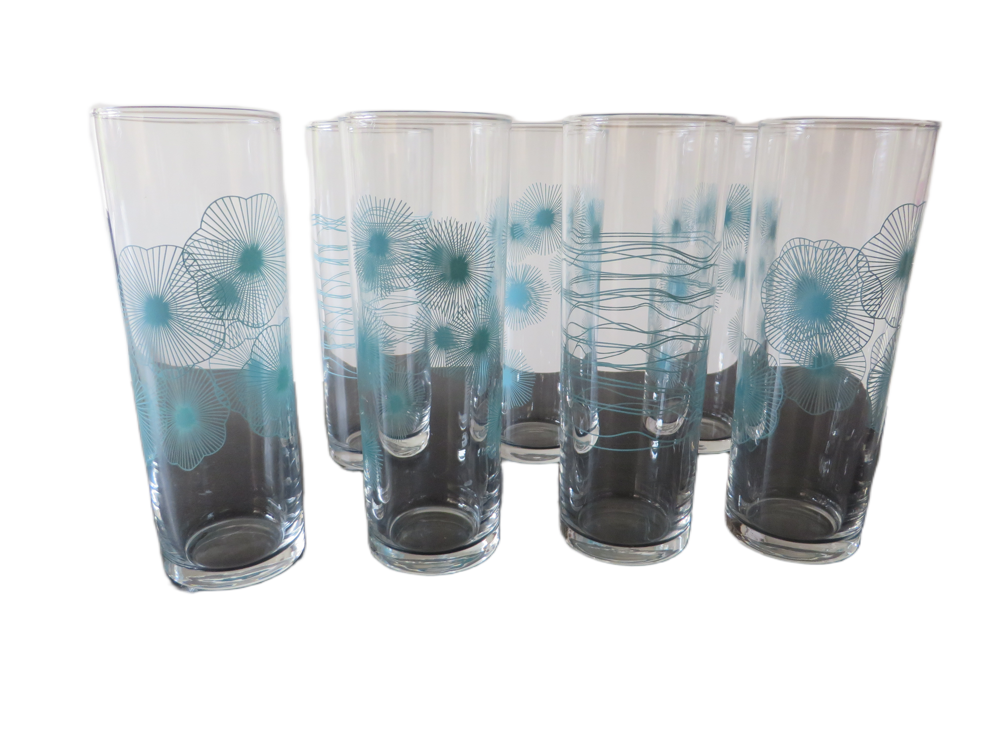 Ikea Vintage Atomic Starbust glazen