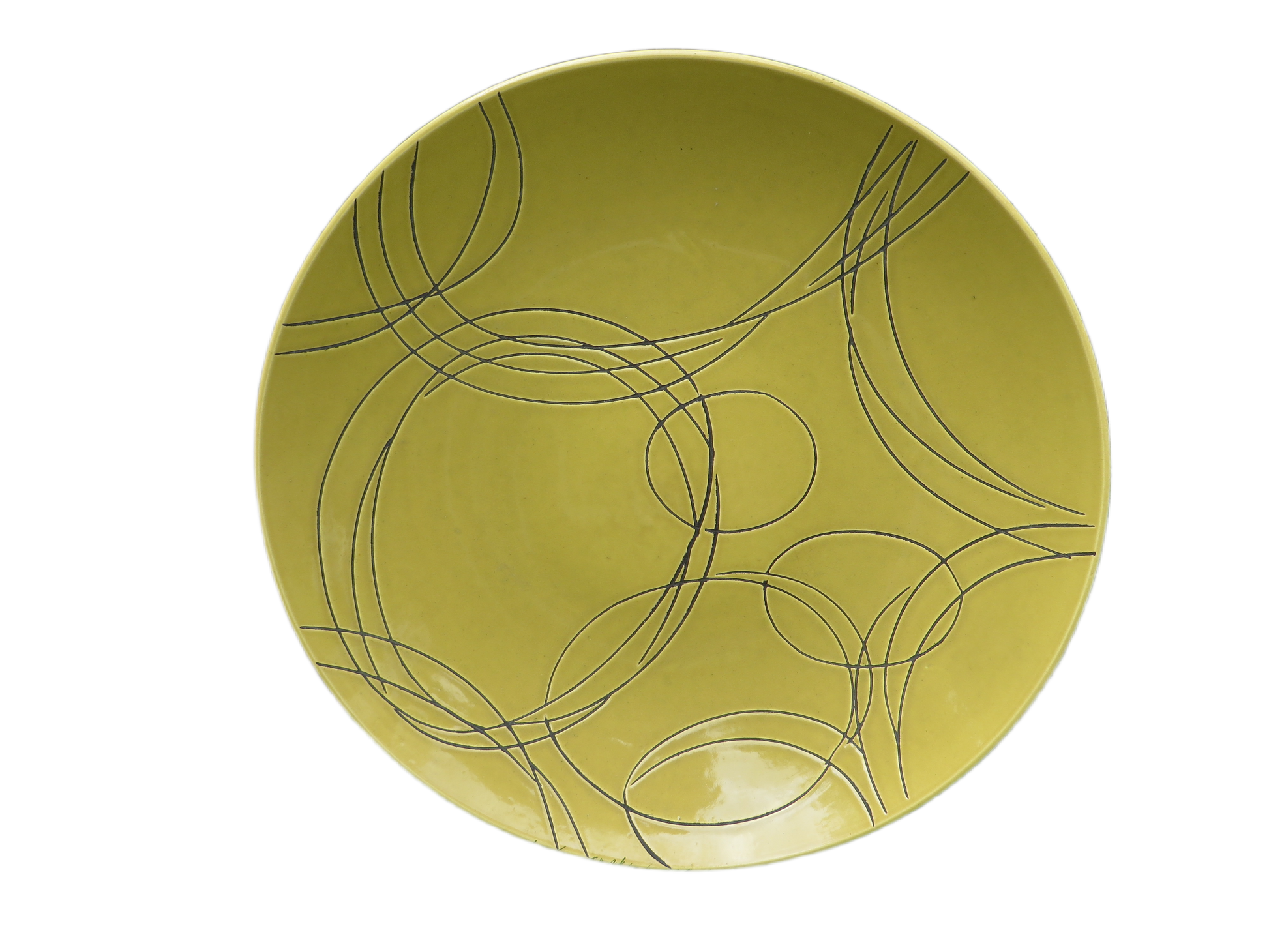 Vintage abstracte design schaal