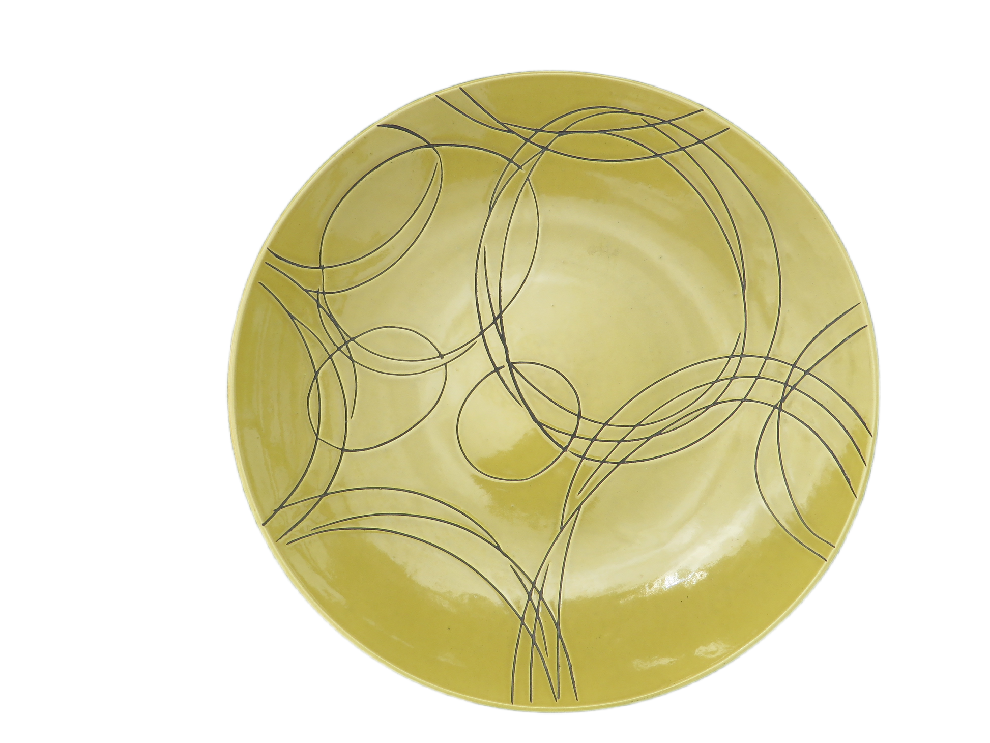 Vintage abstracte design schaal