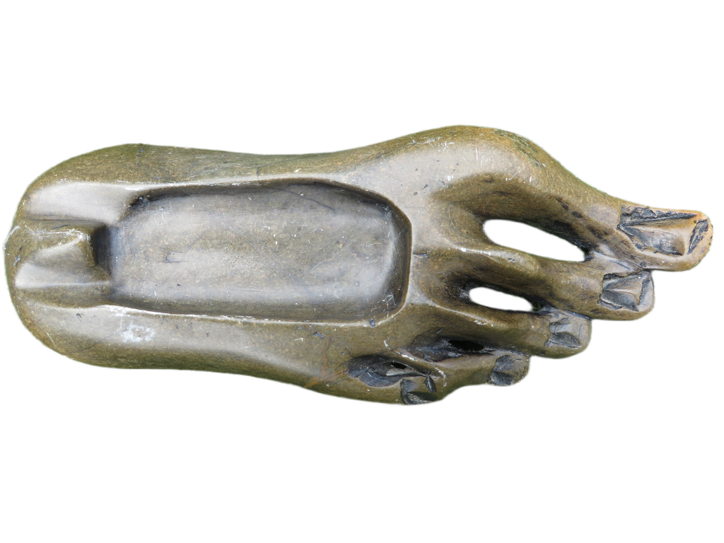 Asbak Voet van steen