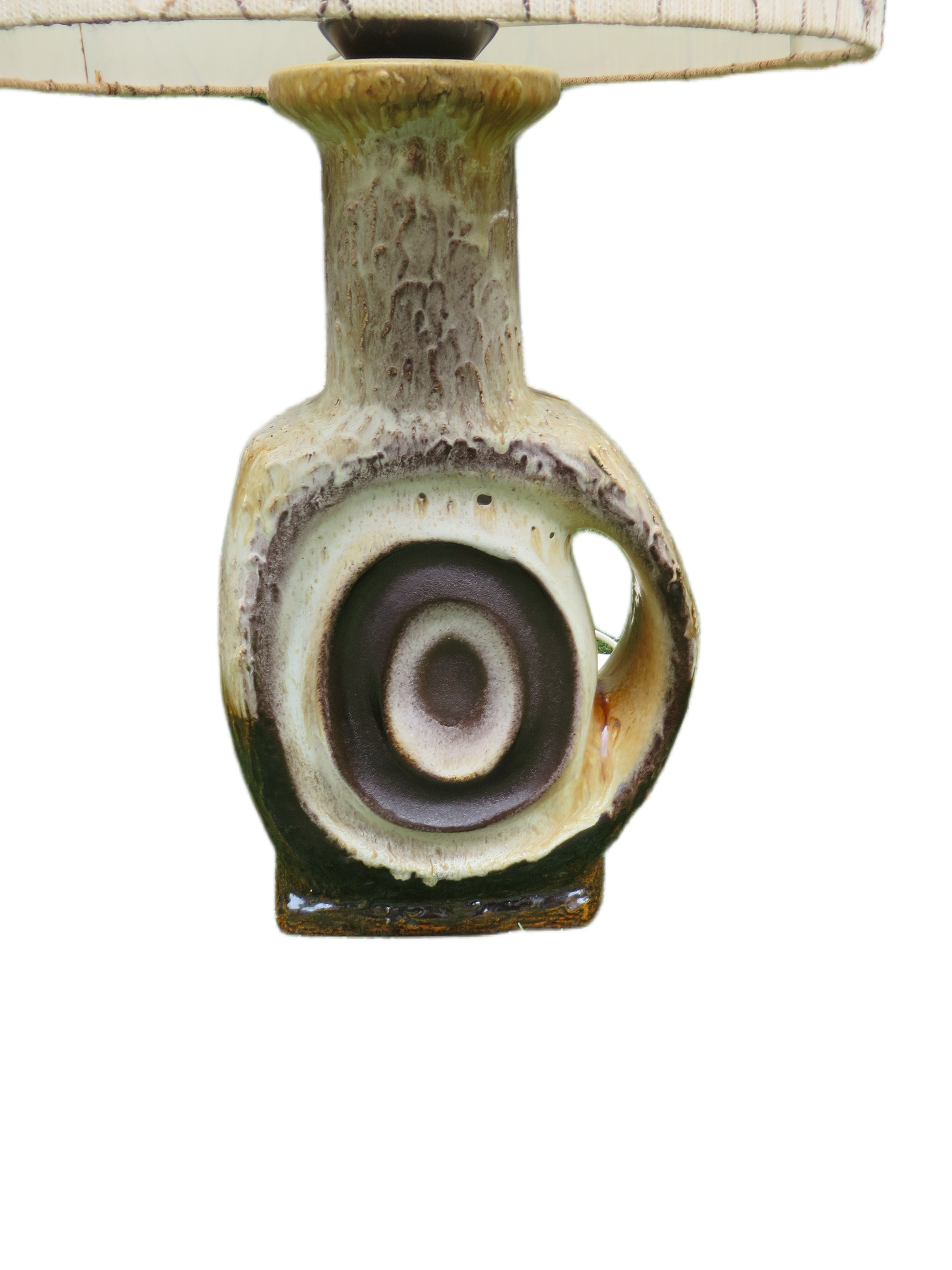 Walter Becht Keramieke Vloer /Dressoir lamp