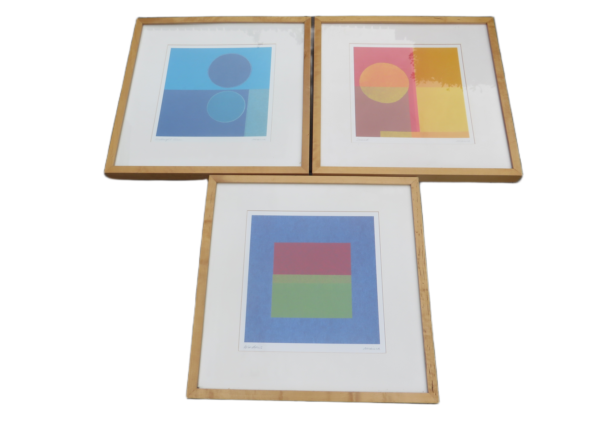 Abstracte Lithografieen van Amaina