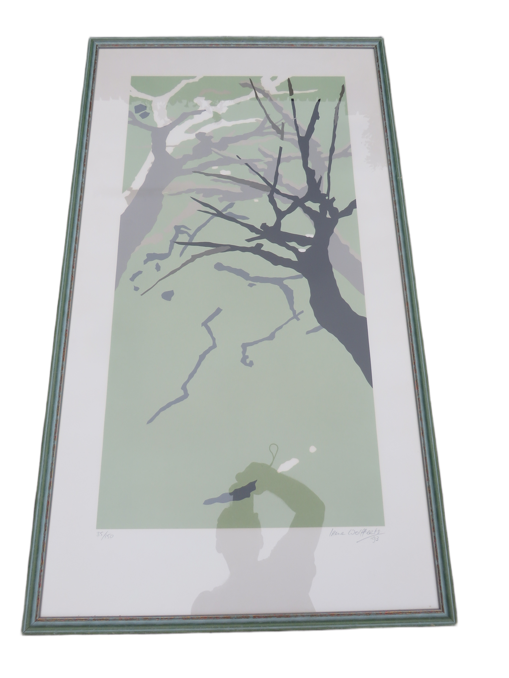 Zeefdruk 1993 van Irene Wolfferts