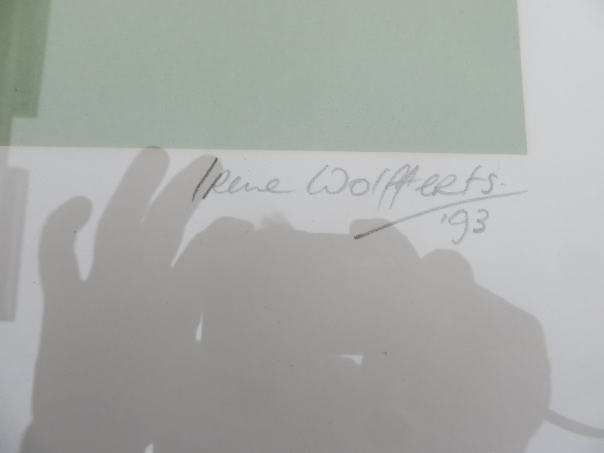 Zeefdruk 1993 van Irene Wolfferts