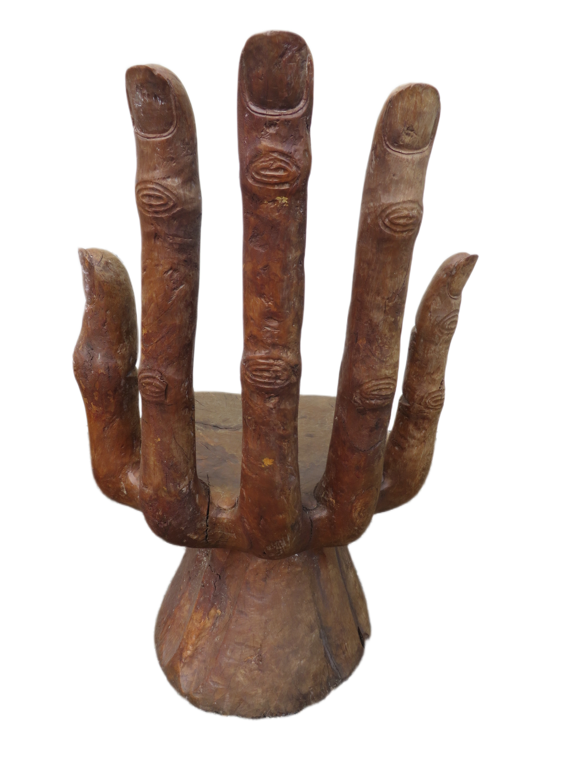 Teakhouten doorleefde Handstoelen