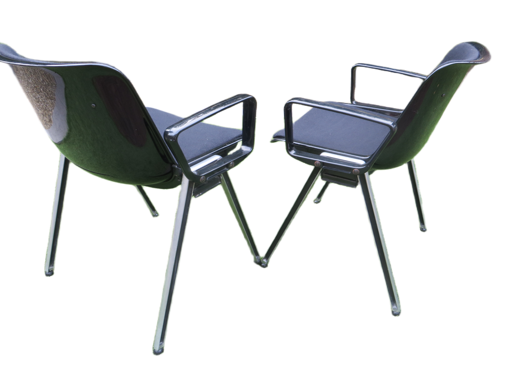 Tecno Modus stoelen van Osvaldo Borsani