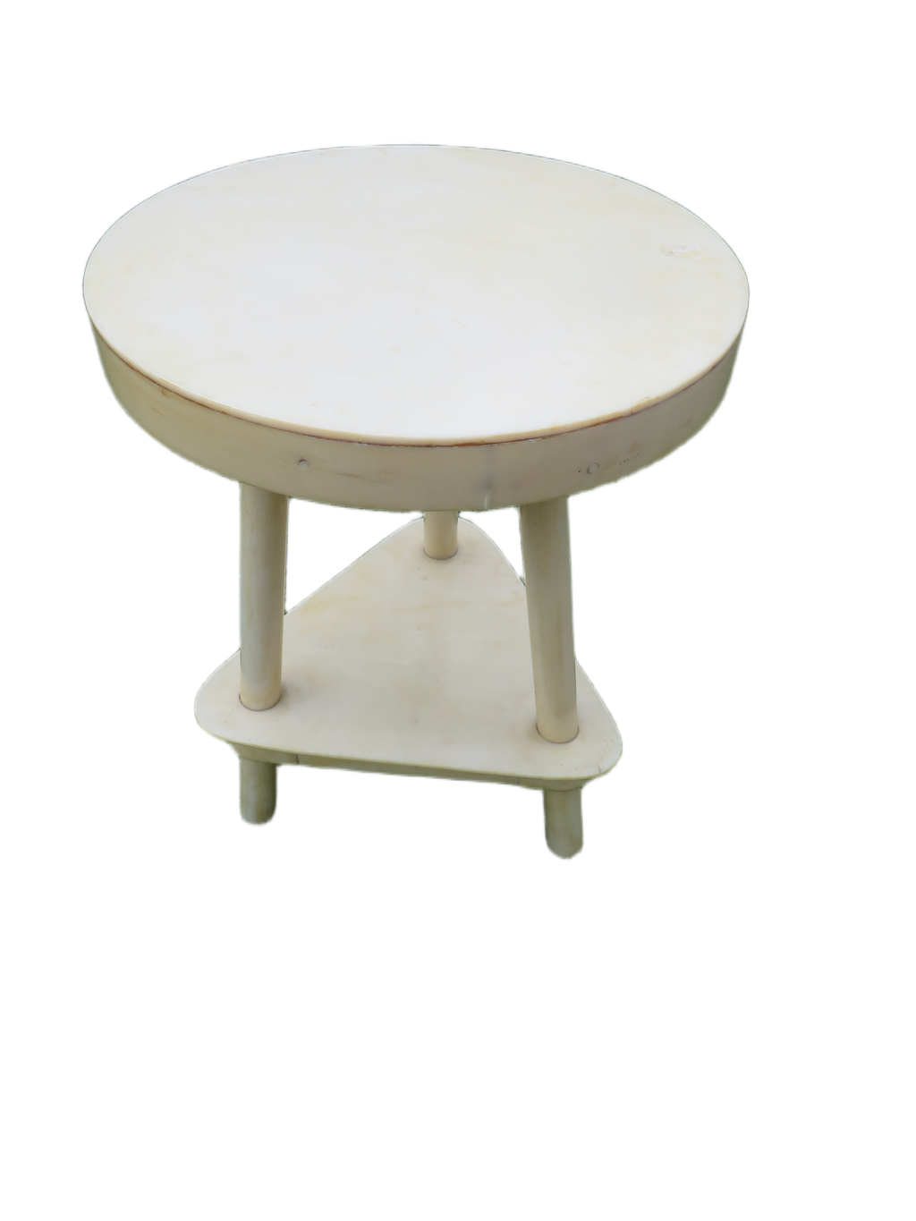 Kunststof bijzettafel jaren 70