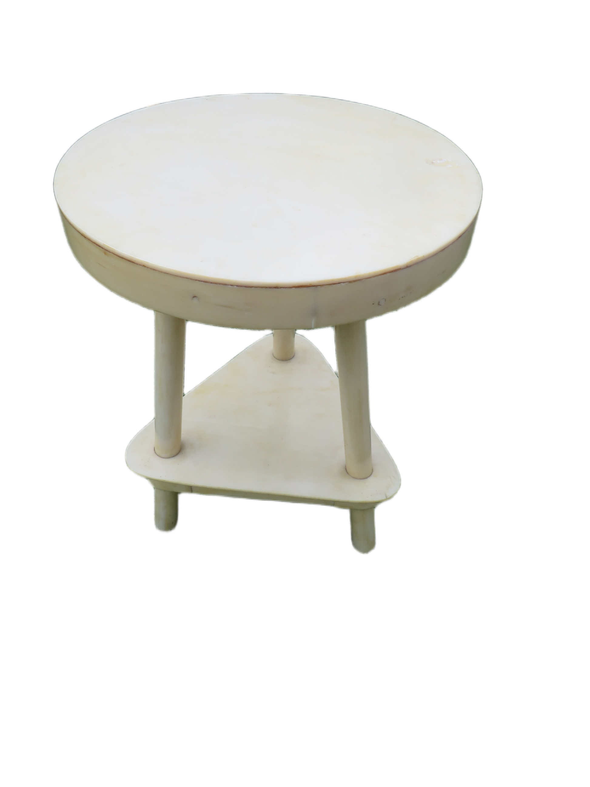 Kunststof bijzettafel jaren 70