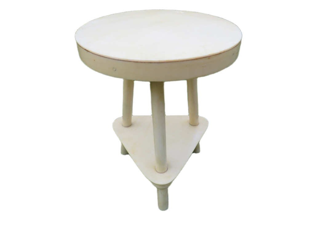 Kunststof bijzettafel jaren 70