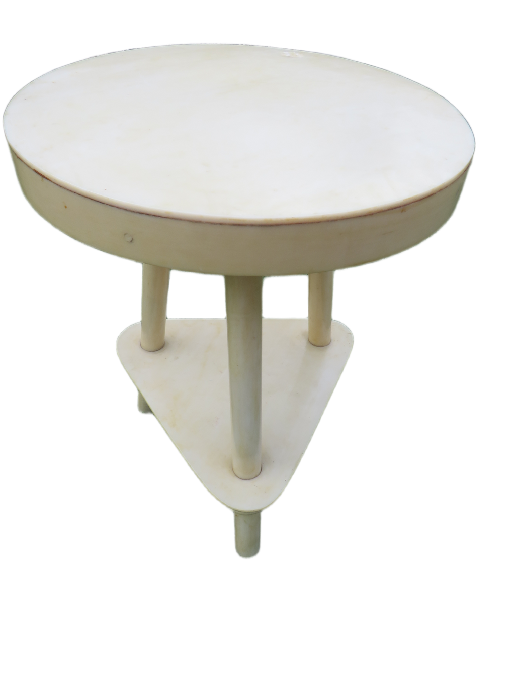 Kunststof bijzettafel jaren 70