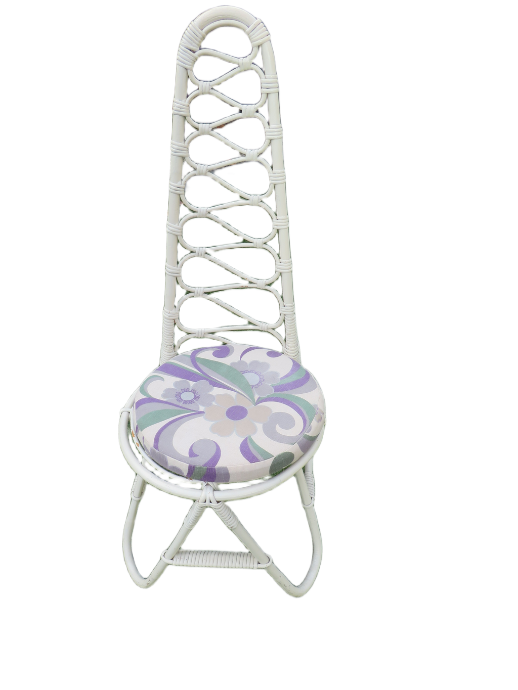 Jaren 60 Ratan/Rotan/Bamboe stoel van Pierantonio Bonacina