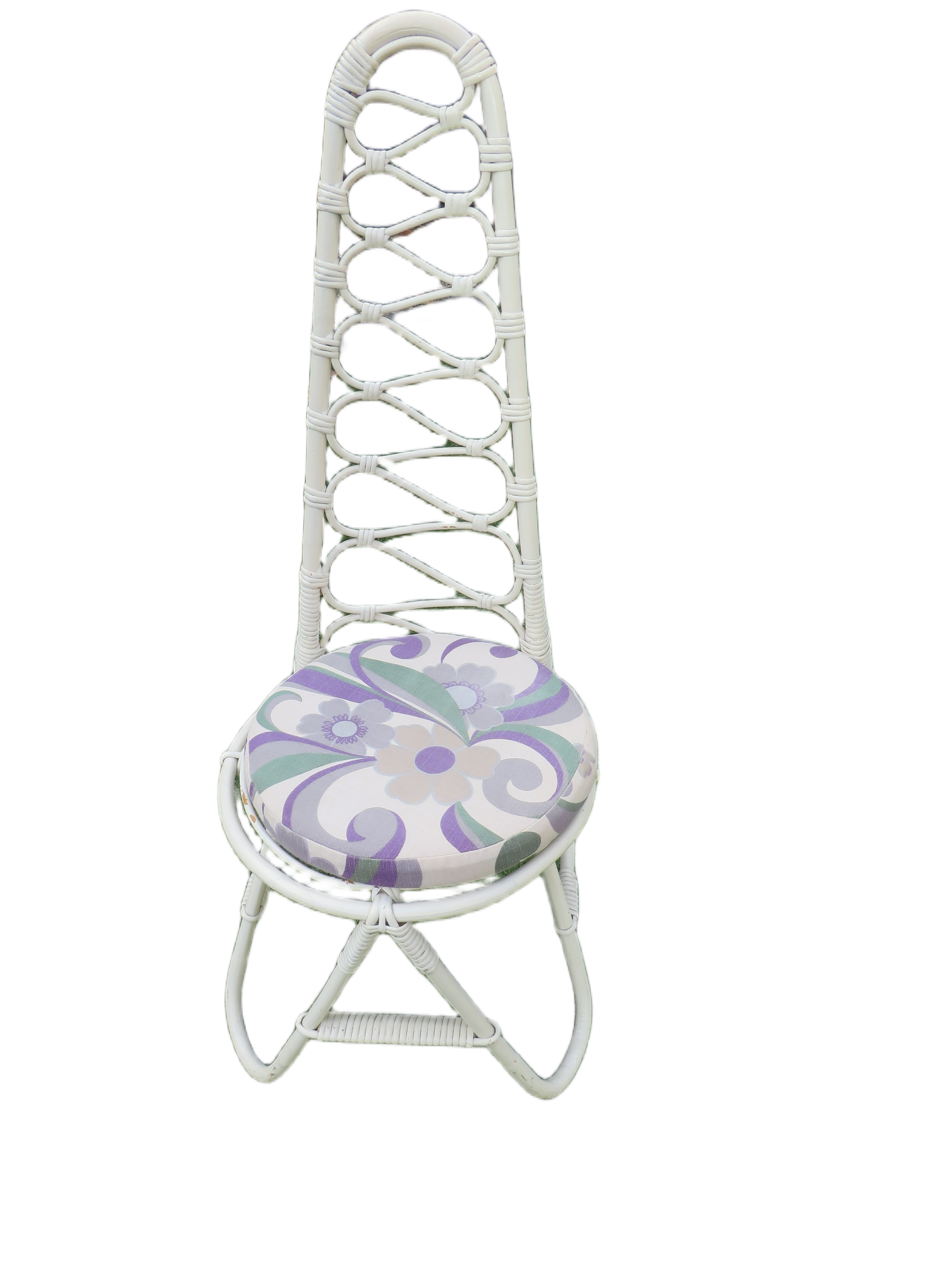 Jaren 60 Ratan/Rotan/Bamboe stoel van Pierantonio Bonacina