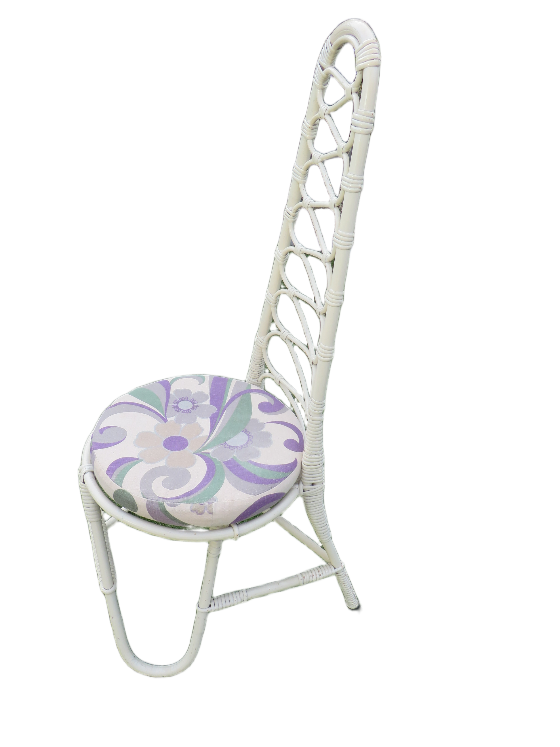 Jaren 60 Ratan/Rotan/Bamboe stoel van Pierantonio Bonacina