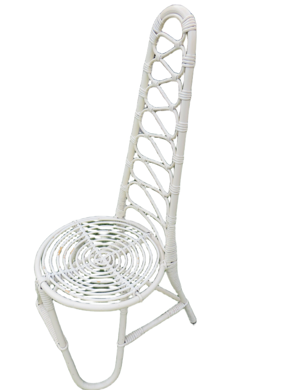 Jaren 60 Ratan/Rotan/Bamboe stoel van Pierantonio Bonacina