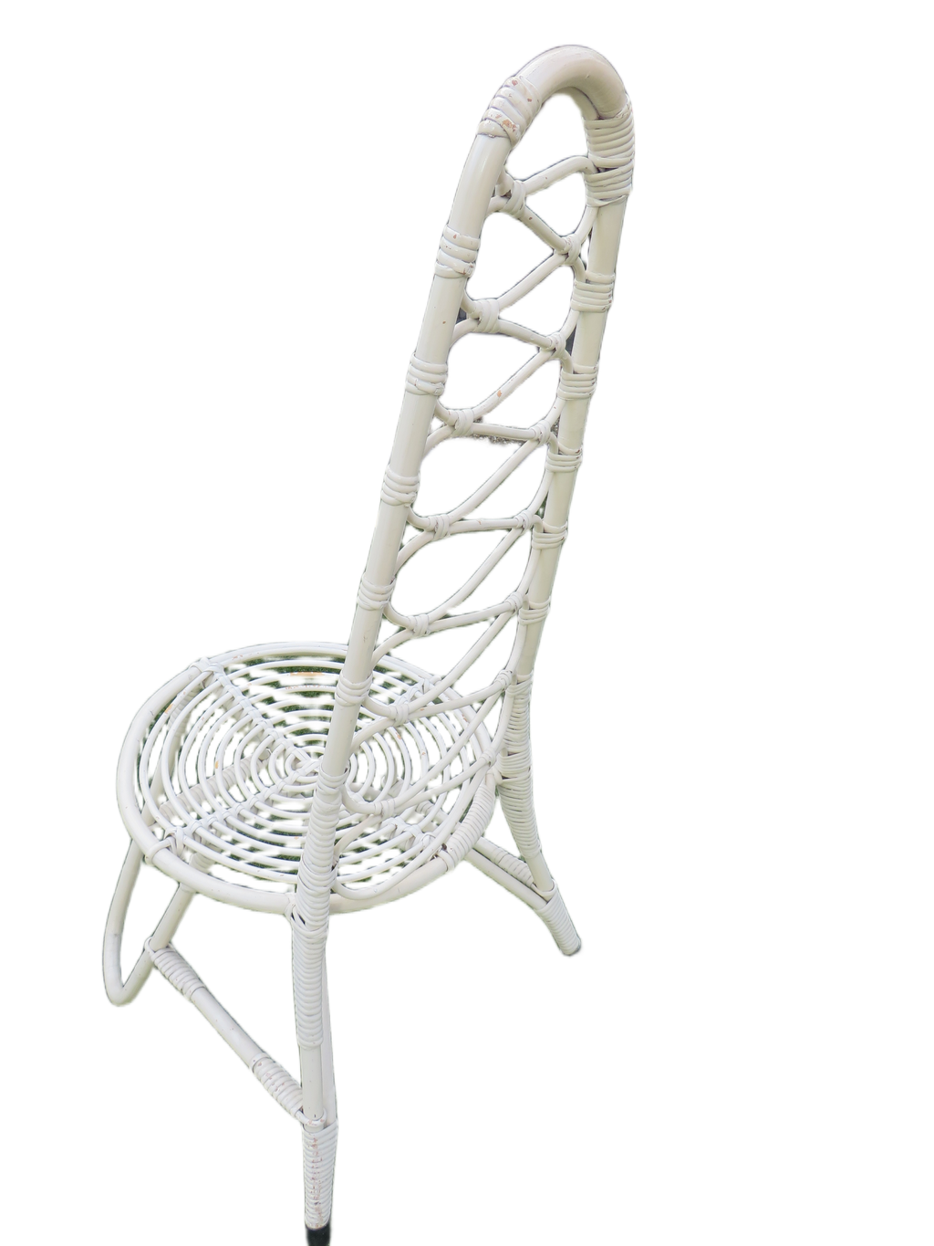 Jaren 60 Ratan/Rotan/Bamboe stoel van Pierantonio Bonacina