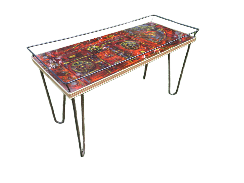 Jaren 60 Bijzettafel uit Italie