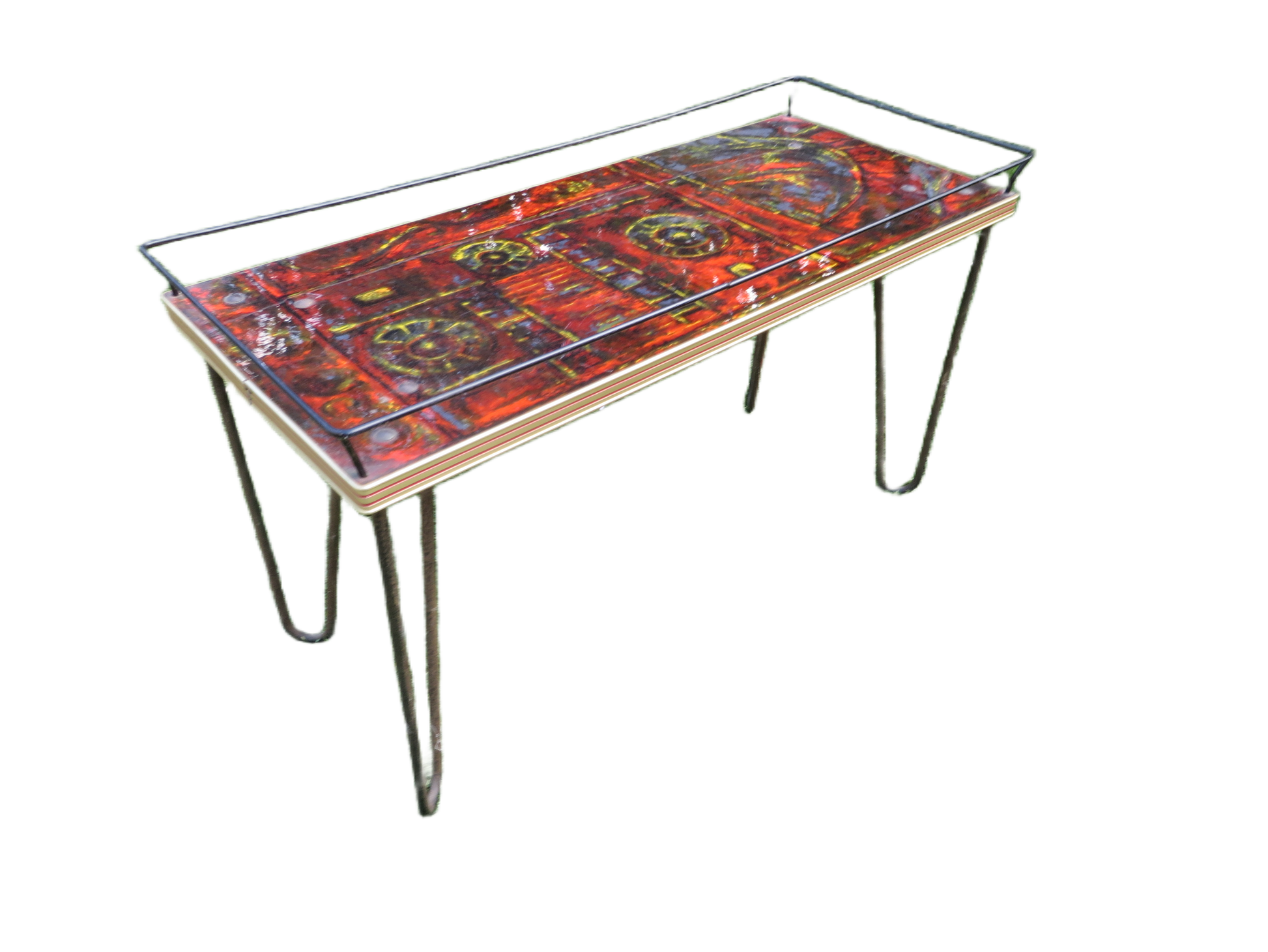 Jaren 60 Bijzettafel uit Italie