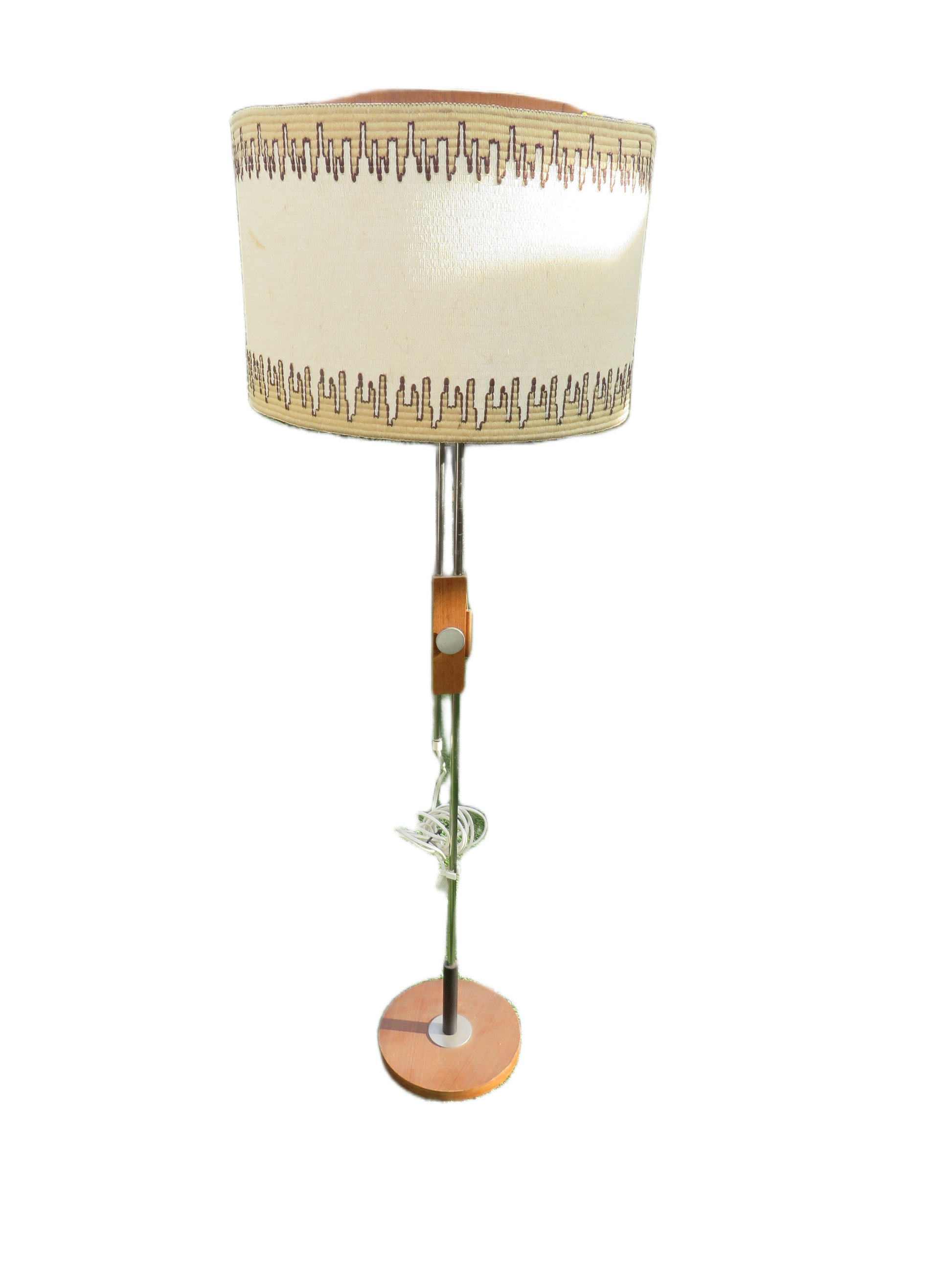 Temde Vintage Retro Mid century jaren 60 vloerlamp
