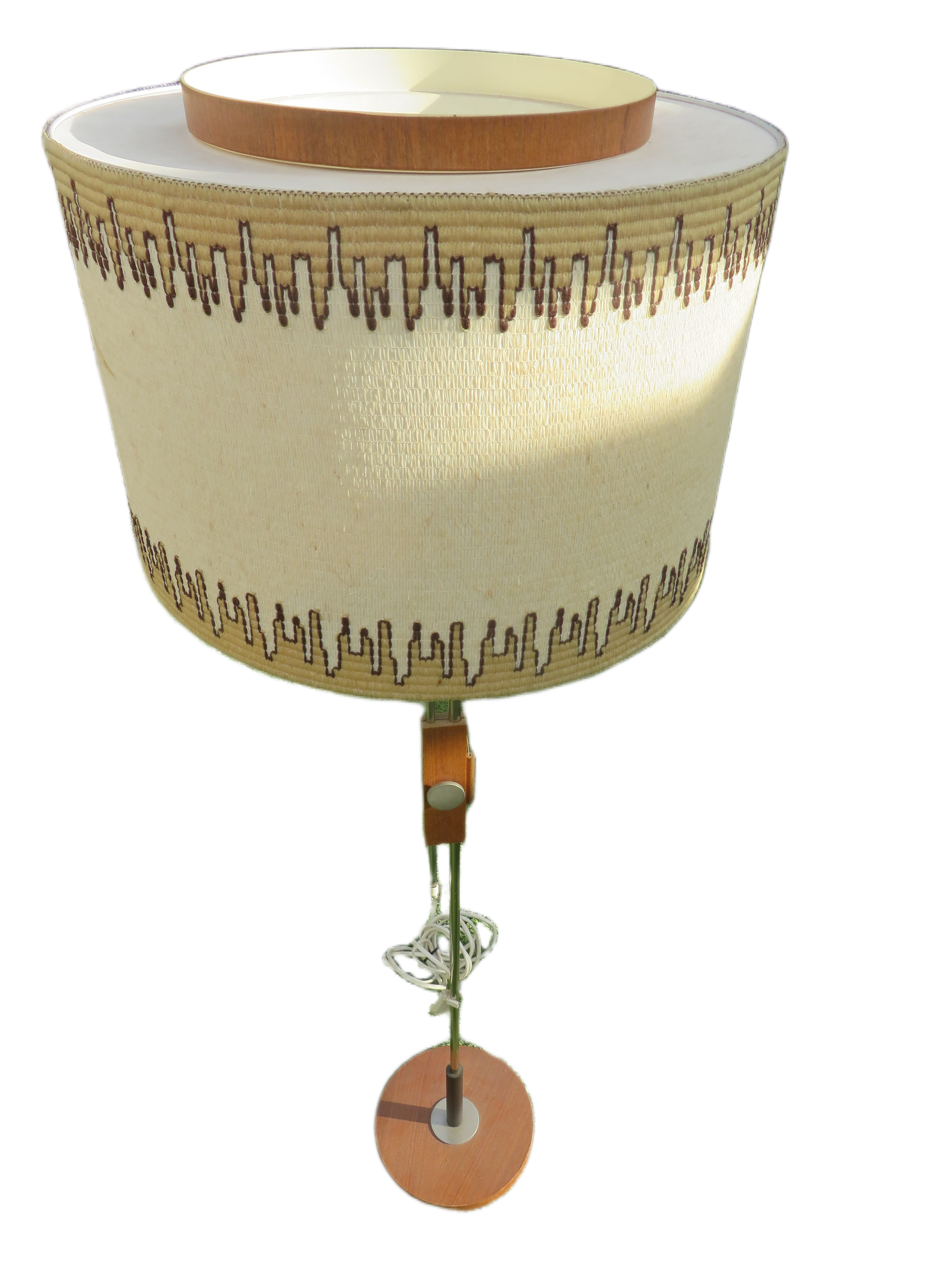 Temde Vintage Retro Mid century jaren 60 vloerlamp