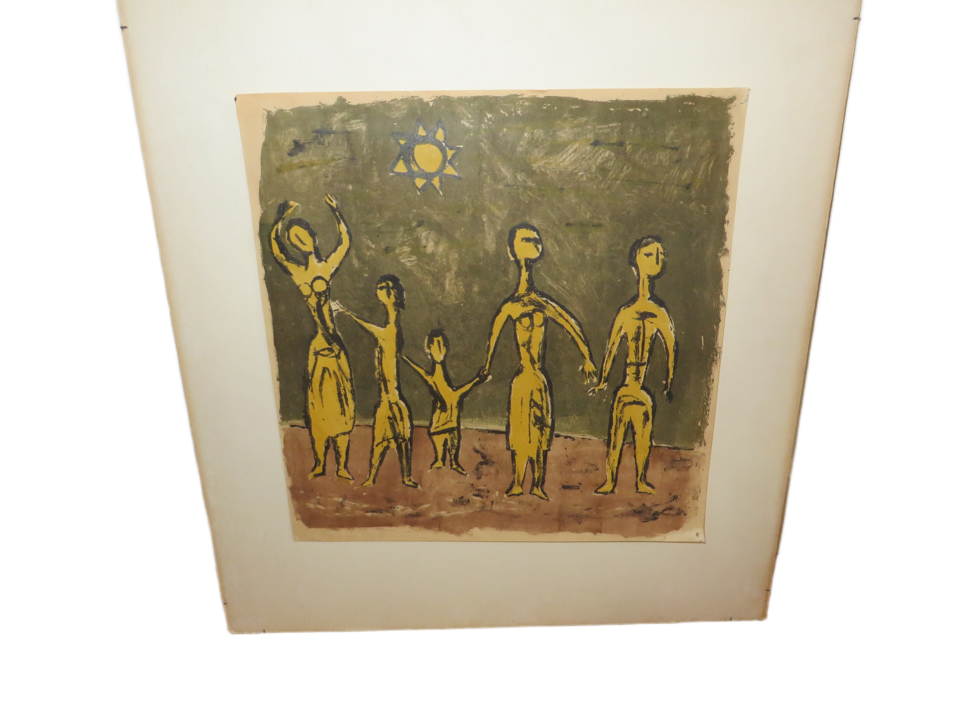 Litho Gezin van Klaas Gubbels