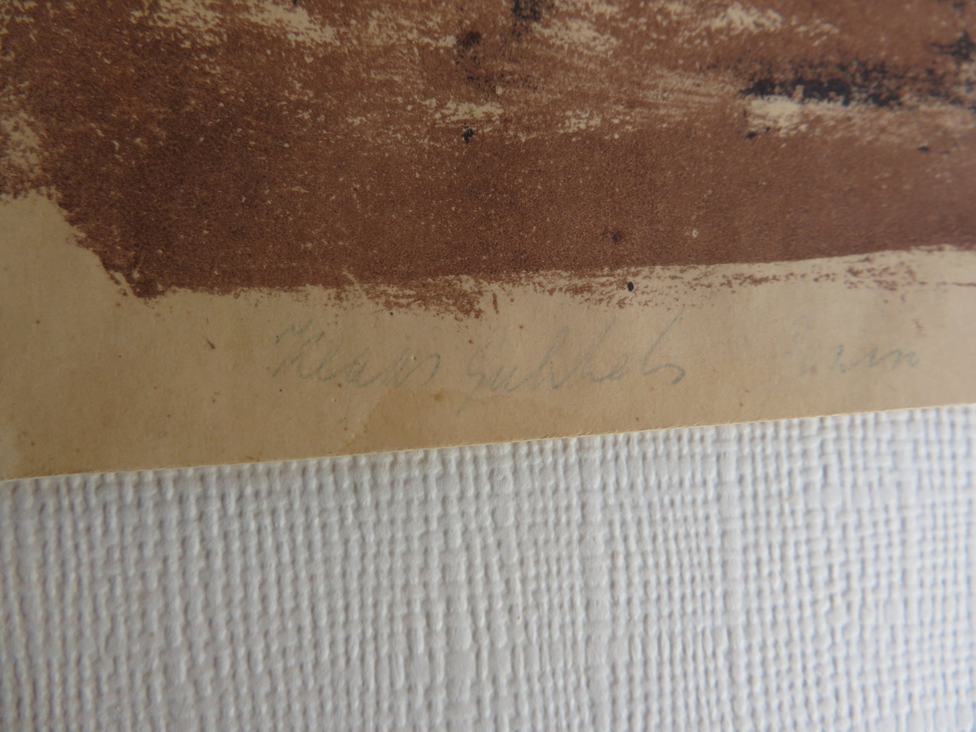 Litho Gezin van Klaas Gubbels