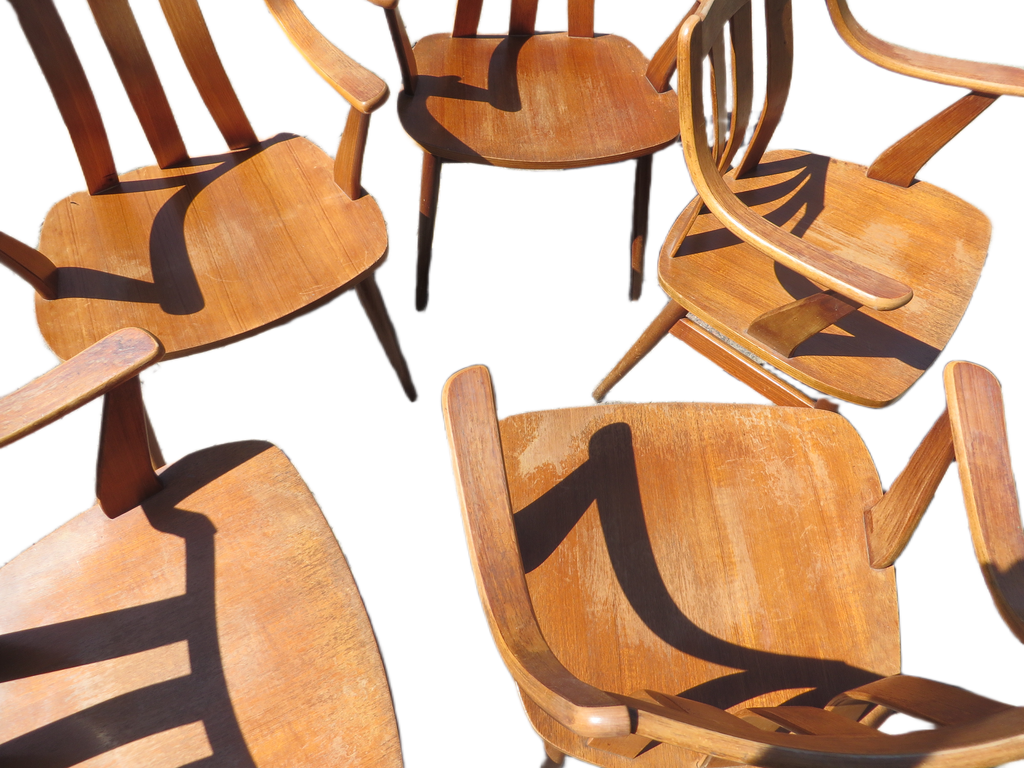Vintage Pastoe stoelen designer Cees Braakman