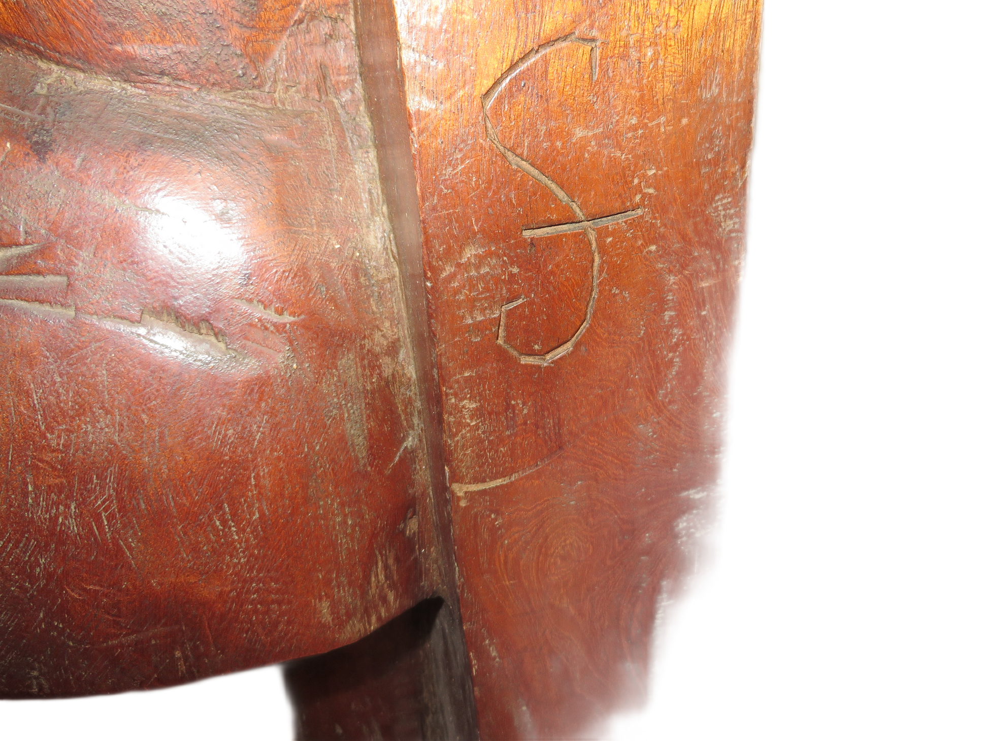 Kamba Buste – Gesigneerd & Genummerd – Massief Mahonie 55cm)