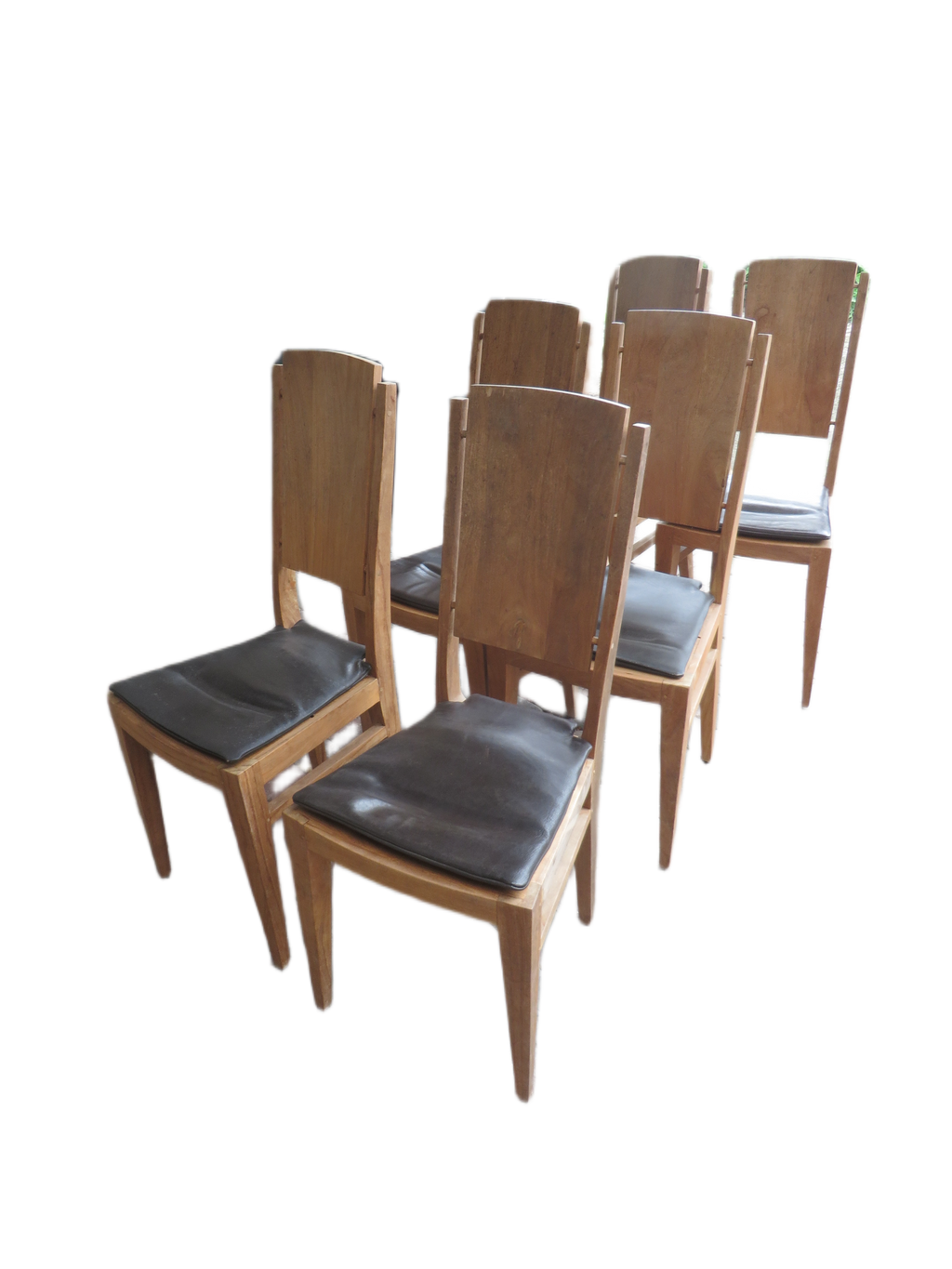 Prachtige set van 6 design eetkamerstoelen – Tree Cycled (EMI) hardhout