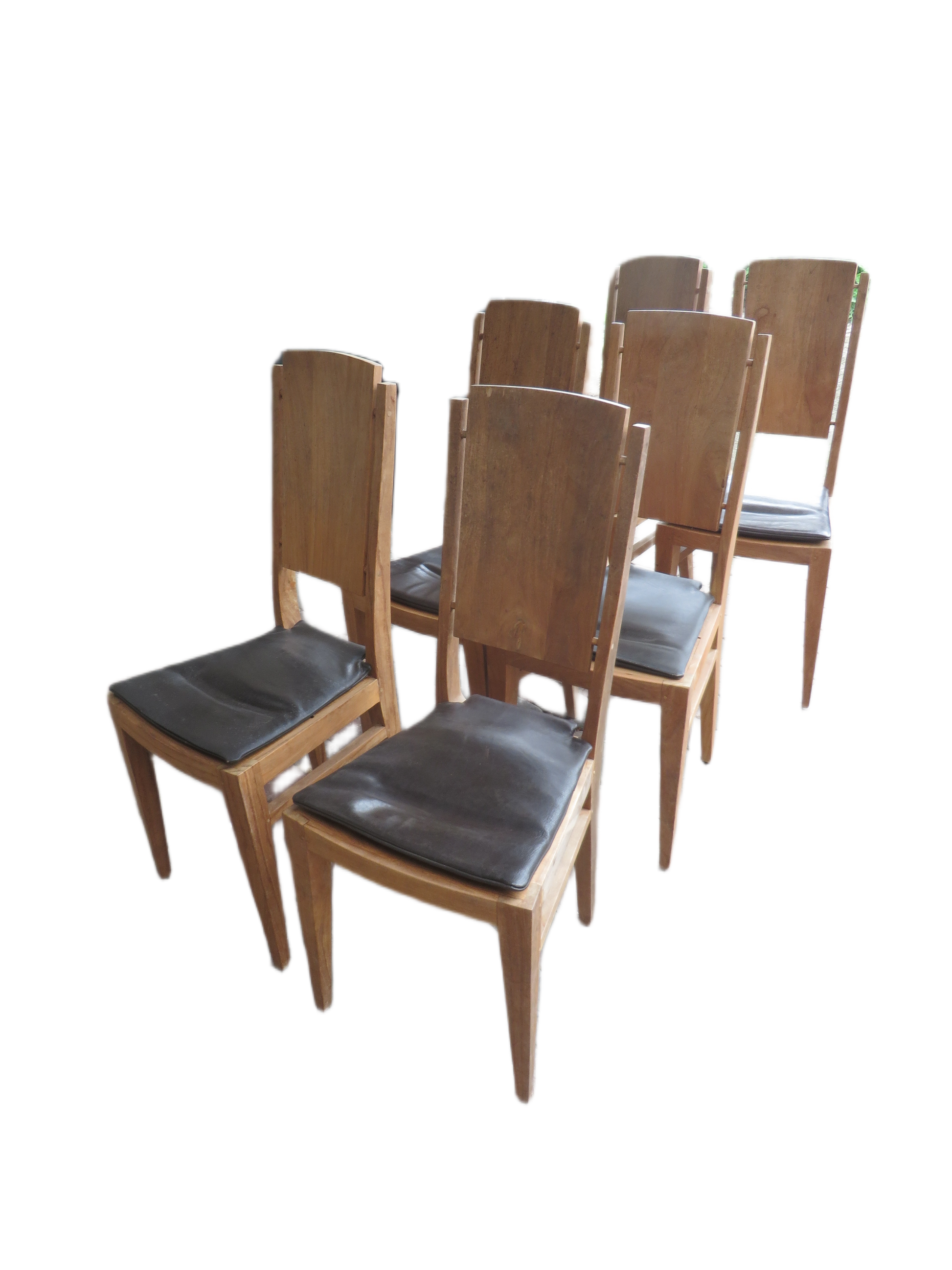 Prachtige set van 6 design eetkamerstoelen – Tree Cycled (EMI) hardhout