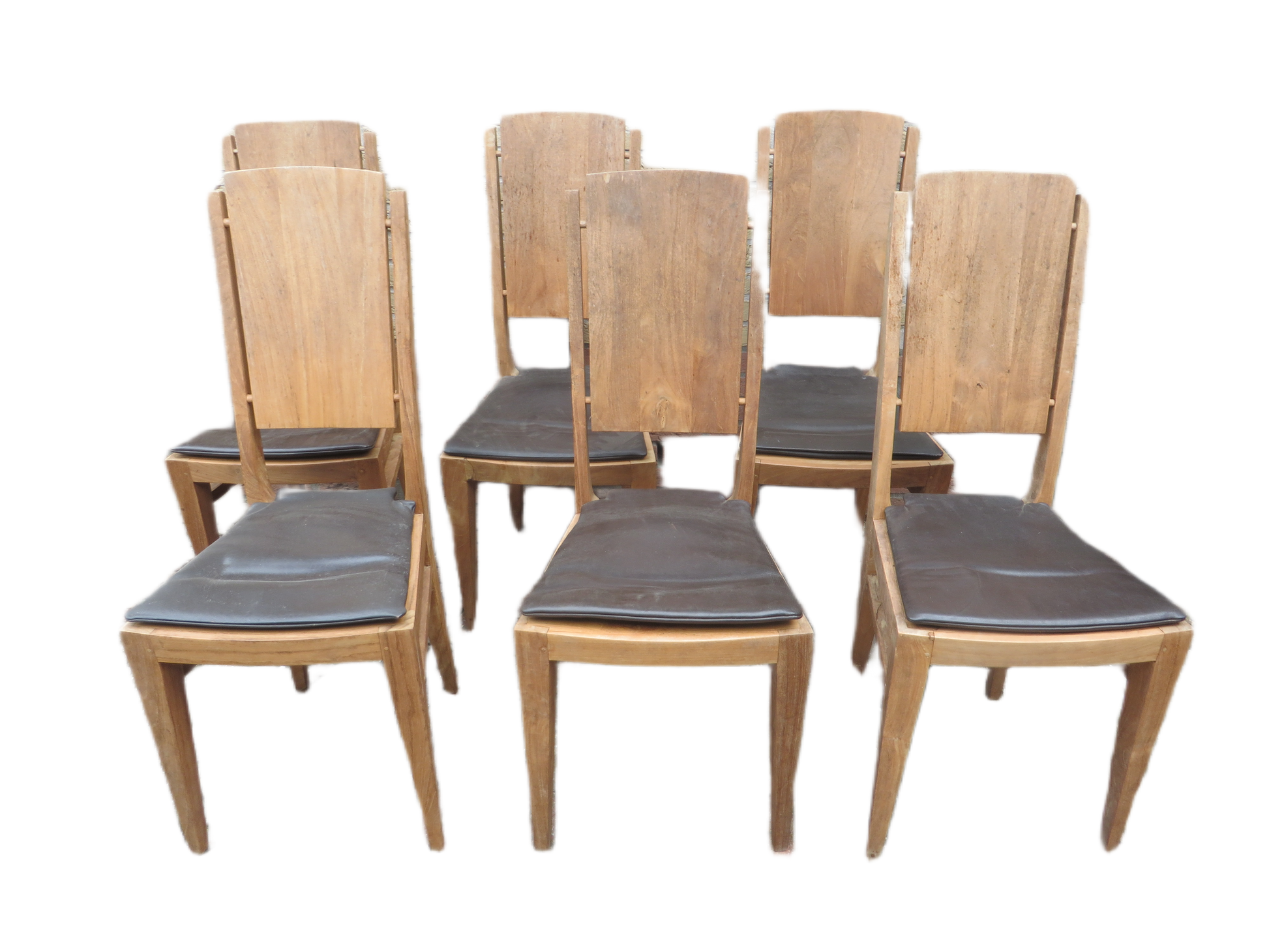 Prachtige set van 6 design eetkamerstoelen – Tree Cycled (EMI) hardhout