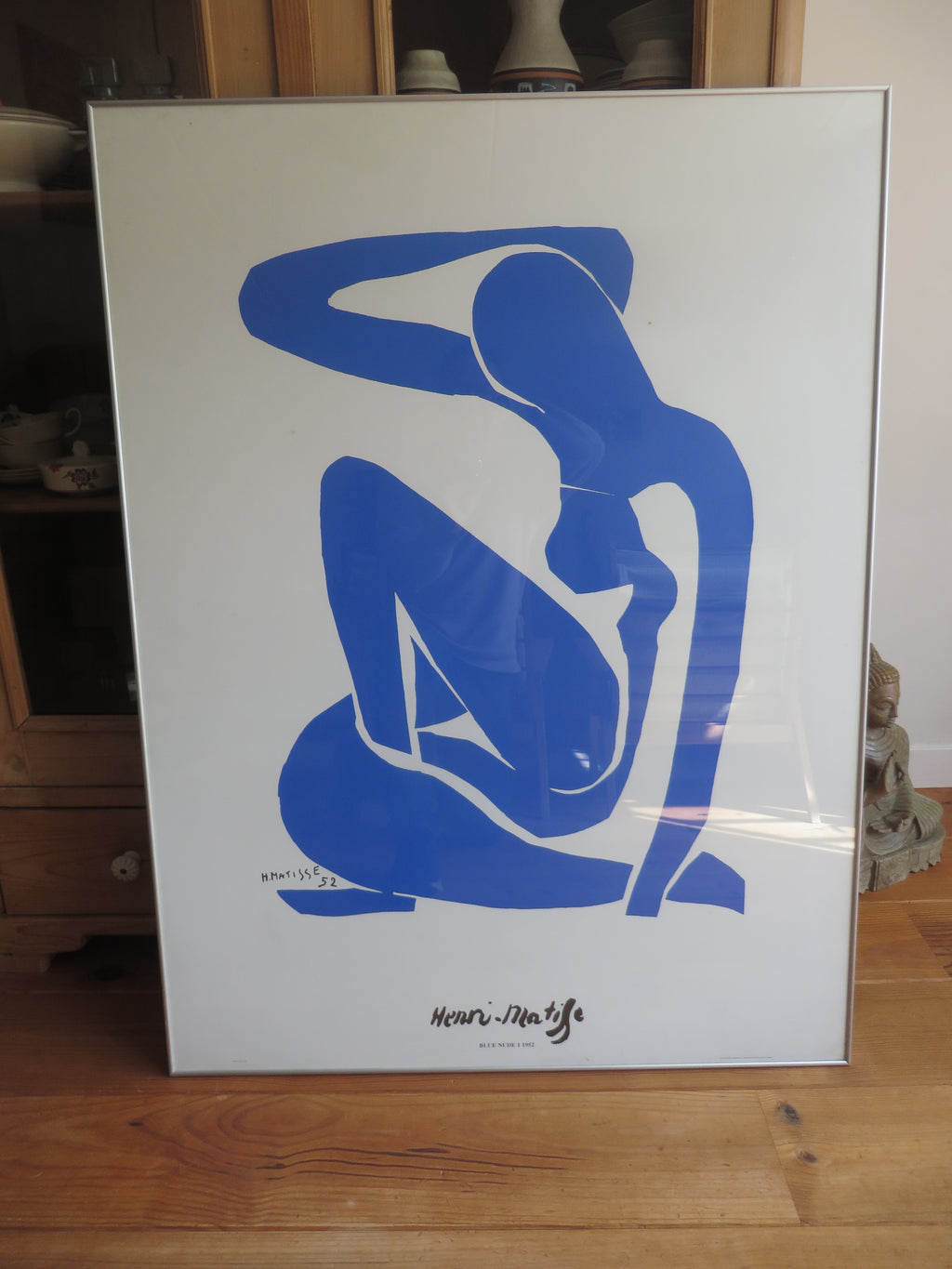 Matisse Offset-Litho – Nu Bleu II (Sheffield, 1997) – Ingelijst