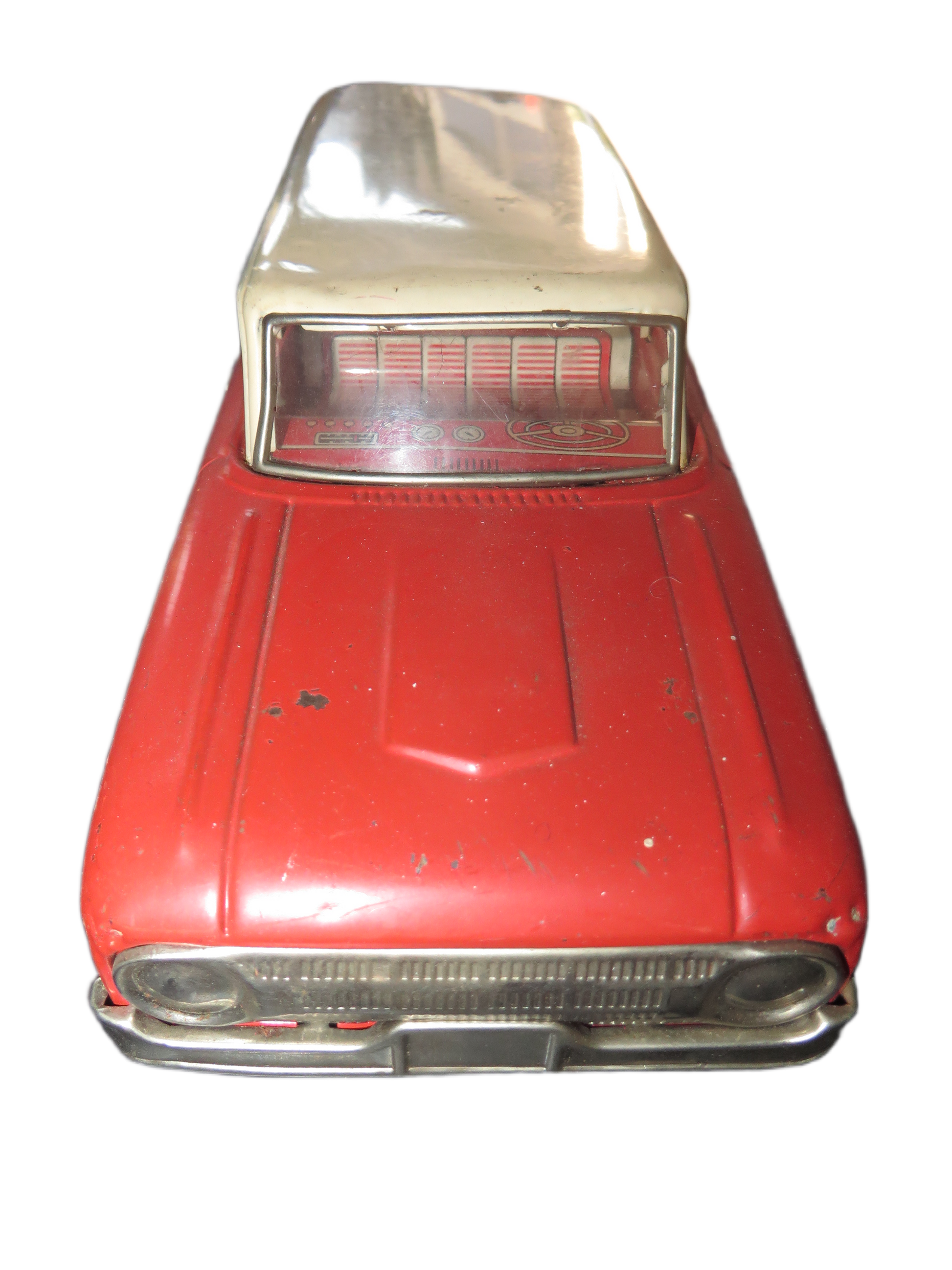 Vintage Tinnen Ford Falcon Station Wagon (Jaren '60) – Alps Japan – Blikken Speelgoed