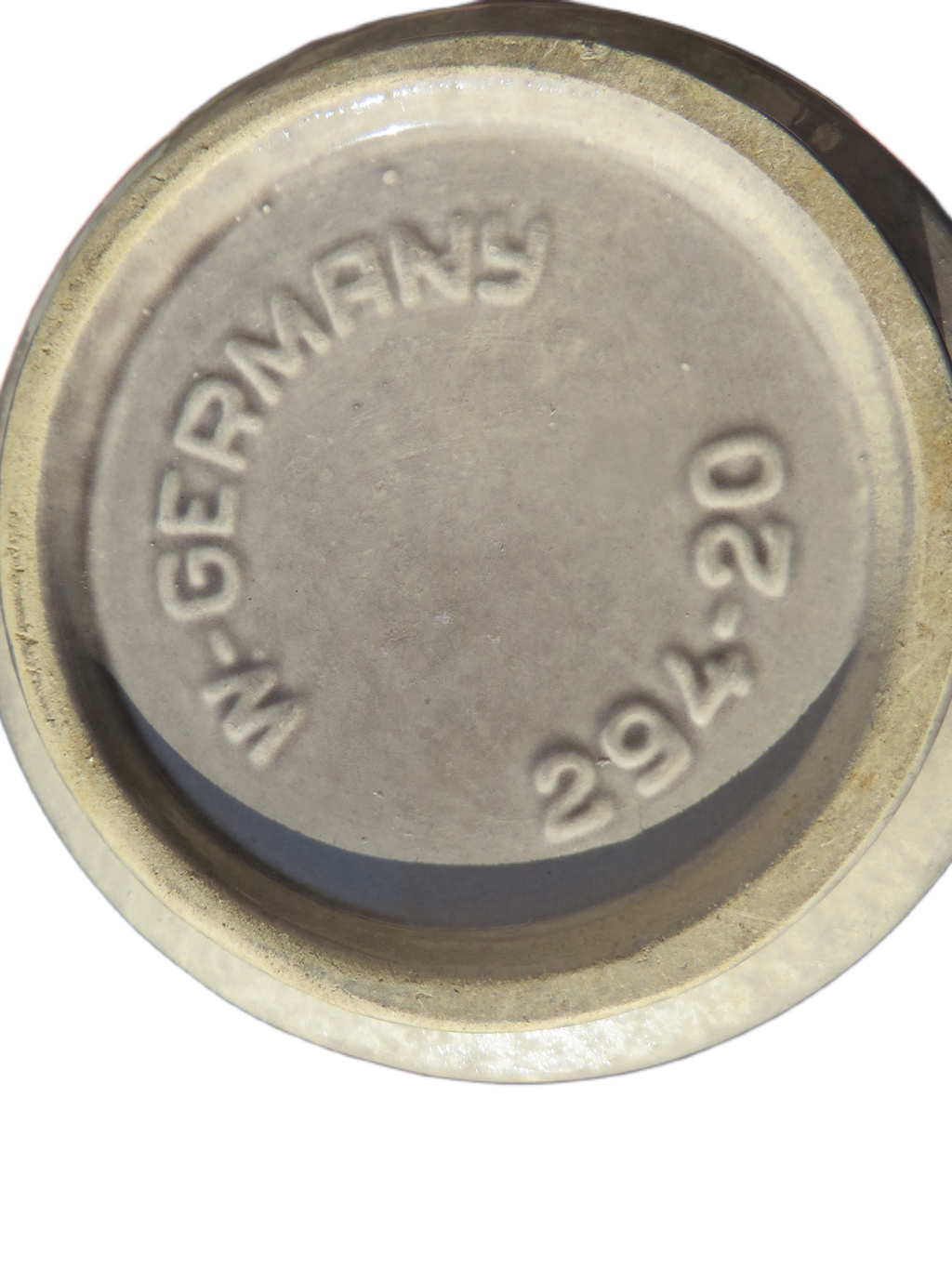 West Germany Vaas - Bay Keramik 'Pharao' (Model 294-20) – Grijs – Jaren '60
