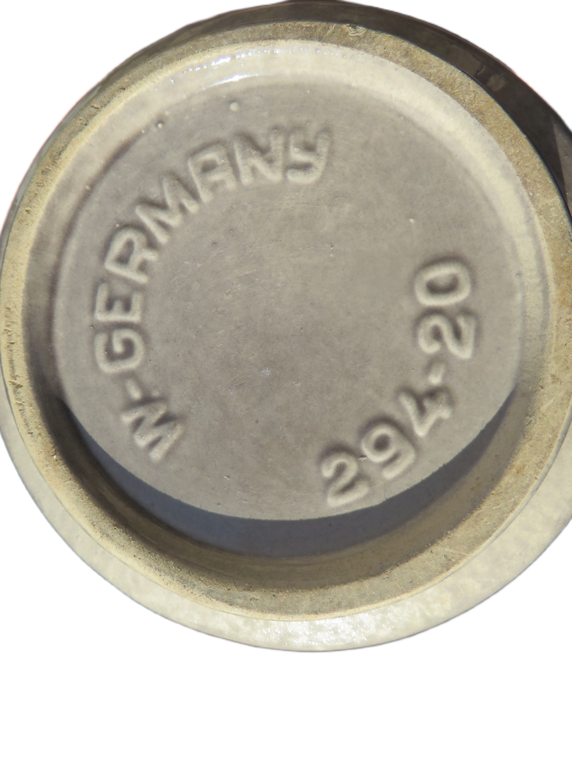 West Germany Vaas - Bay Keramik 'Pharao' (Model 294-20) – Grijs – Jaren '60