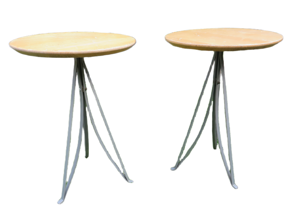 Zeldzame IKEA 'Lillehem' Bijzettafels (1997) – Set van 2