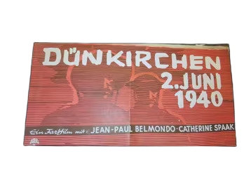 Canvas Filmbanner Duinkerken 1964